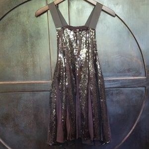 free people Black Sequin Dress